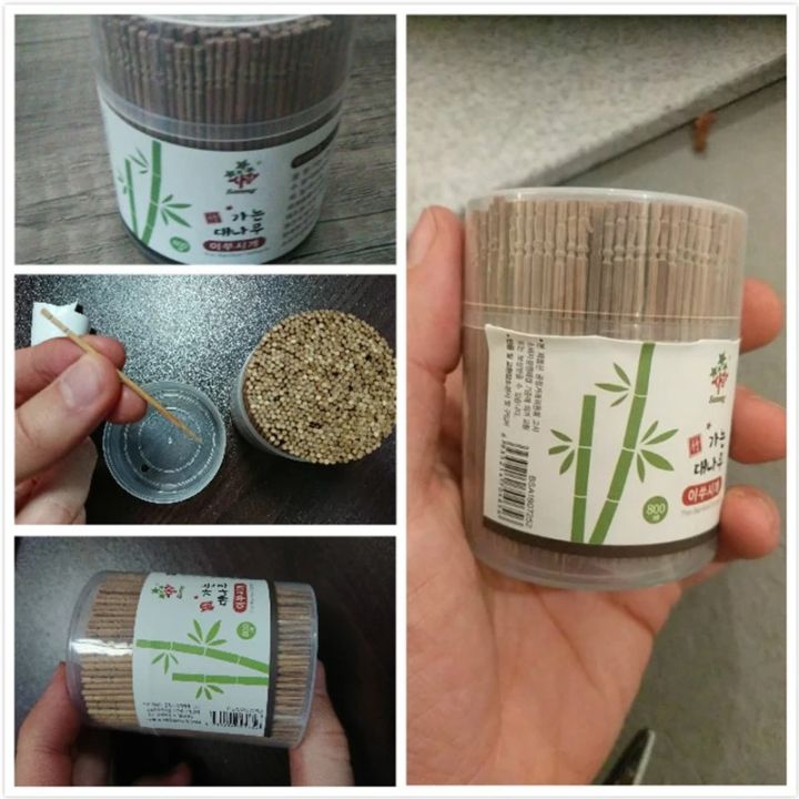 800pcs%20Disposable%20Toothpick%20Household%20Carbonized%20Bamboo%20Toothpick%20Eco-friendly%20Single%20Head%20Tooth%20Picks%20%20For%20Home%20Dining%20Hotel%20-%20Image%205