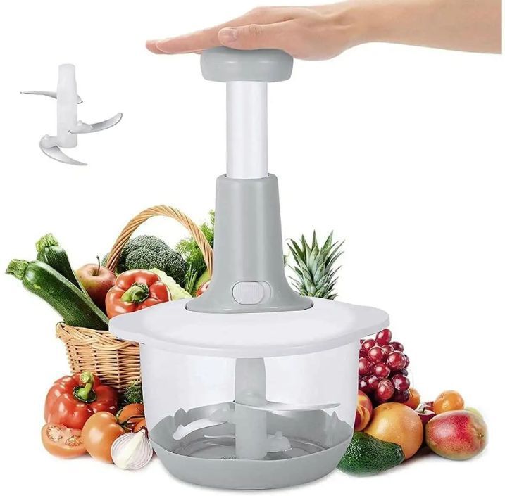 Vegetable Chopper 2000ml Speedy Chopper Stainless Steel Blade High Quality Material