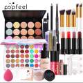 Popfeel Makeup Set for Women Full Kit All in One Makeup Gift set Box Eyeshadow Palette Blushes Powder Lipstick Lip Gloss Pro Hot. 