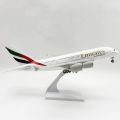 Toy Planes Scale 1/240 Model Airplanes 30CM A380 Emirates Airlines Airbus A380 Child Toy Plane Collected Gift By Aviation. 