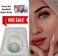 sunsoft Contact lenses Rose Gray Doll Tiffany Blue INDIGO ICE. 