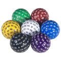 D100 Dice Polyhedral Acrylic 100 Sided Dices with Bag for Table Board Role Playing Game Bar Funny Party Entertaiment. 