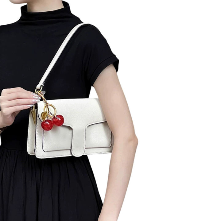 Cherry%20Keychain%20Charm%20Shiny%20Resin%20Metal%20Bag%20Accessory%20Elegant%20%20for%20Women%20Purse%20or%20Handbag%20Decoration%20-%20Image%205