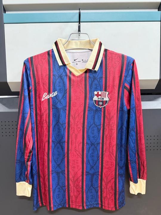 Barcelona 125th anniversary kit jersey full sleeves 25/26 Daraz