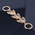 1PC Butterfly Purse Extender Chain Bag Chain Strap Handbag Shoulder Strap Chain DIY Metal Chain Extender. 