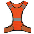 High Visibility Running Vest Breathable Sports Reflective Waistcoat Lightweight for Men Women Outdoor Night Riding.
