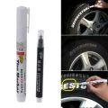 White tire marker and black Correction pen set Universal Waterproof Permanent oil based Paint Markers Car Tyre Tire Tread Rubber. 
