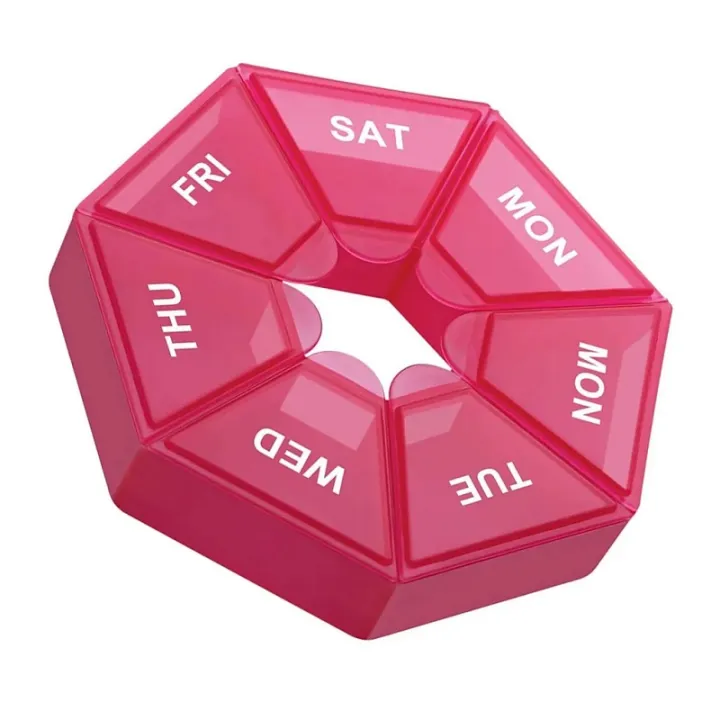 Weekly%207-day%20Pill%20Organizer%20Portable%20Travel%20Pill%20Box%20Multifunctional%20Small%20Medicine%20Case%20Black%20-%20Image%207