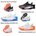 Men Running Shoes Professional Marathon Carbon Board Running Shoes Shock Absorption Stable Support Women Breathable Sports Shoes. 