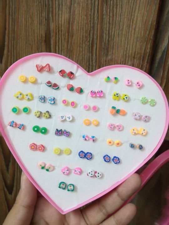 36%20Pair%20Multicolor%20Cryatal%20Cartoon%20Hypoallergenic%20Plastic%20Stud%20Earrings%20Set%20For%20Women%20Girl%20jwalary%20-%20Image%208