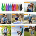 Microfiber Towel With Mesh Bag, Quick Drying Absorbent Towels For Camping, Gym Yoga, Backpacking, Hiking. 