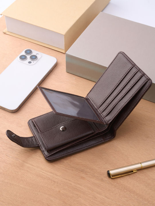 Men%20Wallets%20Leather%20Zipper%20Purse%20Man%20Slim%20Card%20Horders%20Quality%20Male%20Short%20Multi-card%20Wallet%20Coin%20Pocket%20Purse%20-%20Image%203