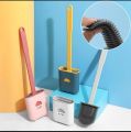 EzeeKart Silicone Wall-Mounted Toilet Brush | Easy To Use Durable Silicone Toilet Cleaning Brush | Wall Mounted Silicone Toilet Brush. 