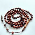 Kokka Wood Tasbeeh 100 Beads 6mm Round | Koka Wood Tasbeh | Kuka Wood Tasbeeh | Coca Wood Muslim Prayer Beads. 