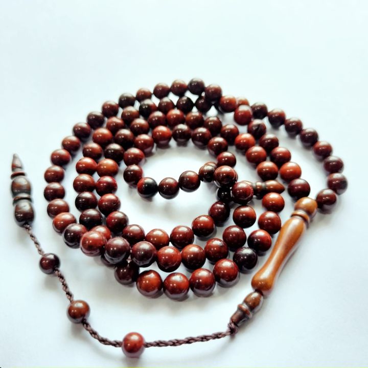 Kokka%20Wood%20Tasbeeh%20100%20Beads%206mm%20Round%20%7C%20Koka%20Wood%20Tasbeh%20%7C%20Kuka%20Wood%20Tasbeeh%20%7C%20Coca%20Wood%20Muslim%20Prayer%20Beads%20-%20Image%202
