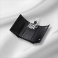 Zenia Leather, Key Ring Holder Folding Key Ring For Bikers , Key Ring For Lockers Wallet For Men Cow Leather Money Bag.