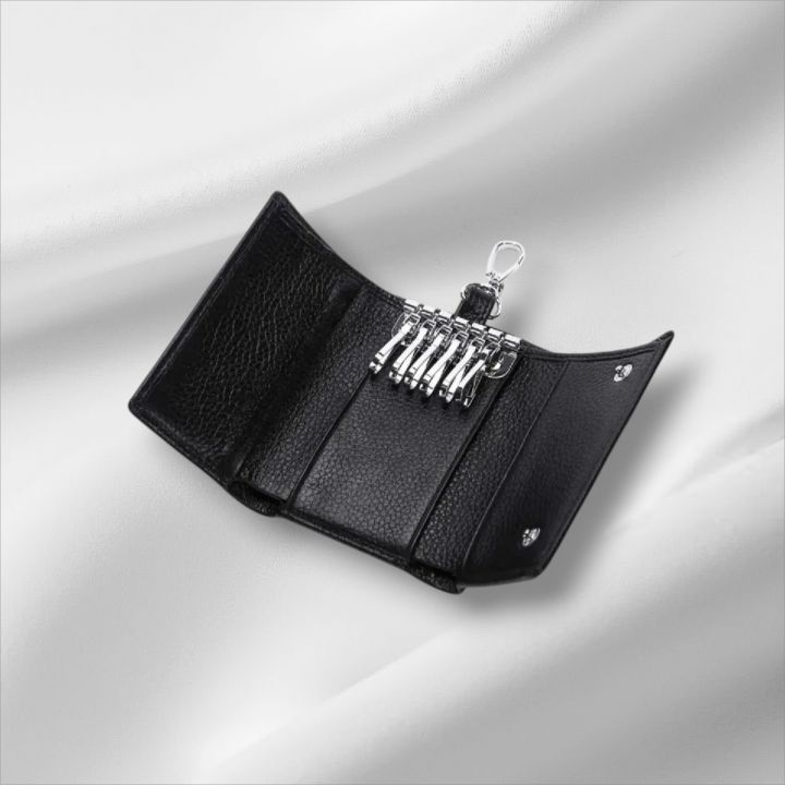 Zenia%20Leather,%20Key%20Ring%20Holder%20Folding%20Key%20Ring%20For%20Bikers%20,%20Key%20Ring%20For%20Lockers%20Wallet%20For%20Men%20Cow%20Leather%20Money%20Bag%20-%20Image%202
