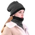 Winter Beanie Cap For Men - Beanies Knit Hat knitted Cap Thicken Hedging Cap Balaclava Skullies Fashion Warm knit Beanie for Men/Women. 