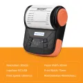 80mm Portable Thermal Printer Wireless Bluetooth Mobile Pocket Bill Printer Android Phone PC Printer MTP-3 Thermal Printer. 