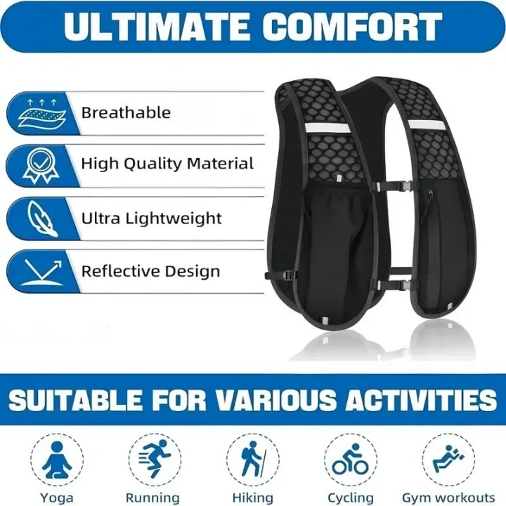Running%20Vest%20for%20Women%20Men%20Adjustable%20Chest%20Strap%20Running%20Hydration%20Vest%20Lightweight%20Reflective%20Hydration%20Backpacks%20for%20Marathon%20-%20Image%204