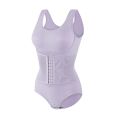 New Bodysuit Shapewear with Zipper Belt Women Tummy Control Fajas Body Shaper Waist Trainer Slimming Cincher Corset Tops. 