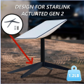 Detachable Magnetic Outdoor Ground Mount Base, Portable Lightweight Starlink Stand for Starlink Gen 2 V2 Dish.