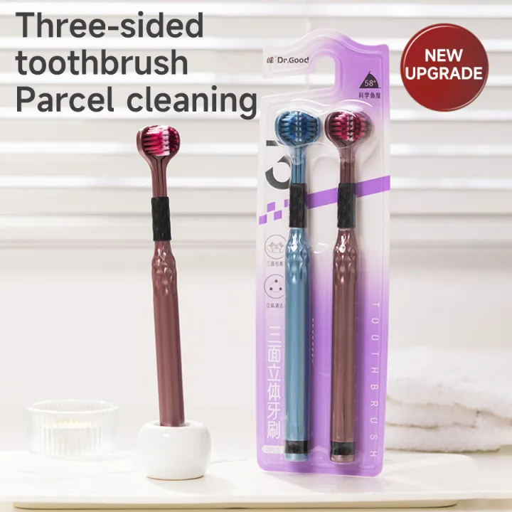 3-Sided%20Toothbrush%20for%20Comprehensive%20Cleaning%20%7C%20Ideal%20Angle%20Design%20%7C%20Raised%20Tongue%20Coating%20Brush%20%7C%202-Pack%20%7C%20Soft%20Bristles%20for%20Ge%20-%20Image%202