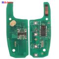 Jingyuqin 433/315MHz ID46 3 Buttons Flip Car Key Remote Fob For Opel Astra K Buick Verano Regal Excelle GT/Excelle XT LaCROSSE.