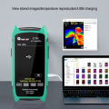 TOOLTOP Portable Thermal Imager Optional Macro Lens -20~550℃ Thermal Camera replacement 18650 Infrared Camera HVAC Pipe Test.