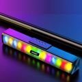 BOSEBT D02+ Rainbow RGB Sound Bar Wireless Bluetooth Speaker. 
