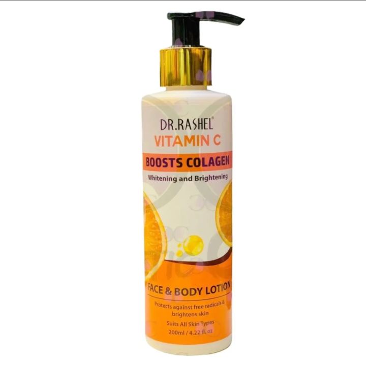 DR.RASHEL VITAMIN C FACE AND BODY LOTION - 200ml