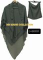 3-Layer Ready-to-Wear Khimar with Niqab – Chiffon Set. 