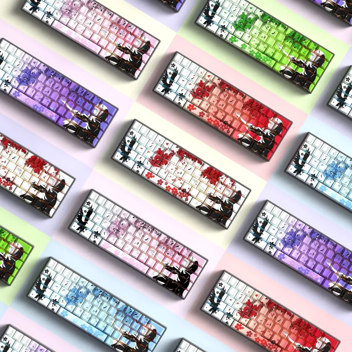 Sakura Macchima Chain Arc Girl Keycap Original Factory Height Side ...