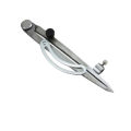 100/200/300mm Precision Wing Divider Scribe Tool with Pencil Holder for Geometry, Wood, Metal and Leather. 