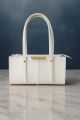 Trendy Women’s Shoulder Bag 💖 Premium Faux Leather Handbag 👜 with Gold Detailing ✨ Fixed Strap & Top Handle Carry. 
