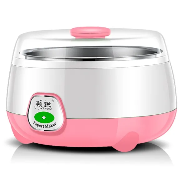 Small automatic yogurt maker stainless steel electric yogurt maker easy operation for DIY yogurt making