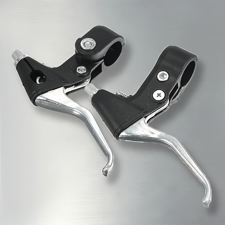 1pair%20Bicycle%20Brake%20Lever%203%20Finger%20Design%20Semi%20Aluminum%20Construction%20for%20Mountain%20Foldable%20and%20Kids%20Bike%20Fits%2022.2mm%20Handlebar%20-%20Image%204