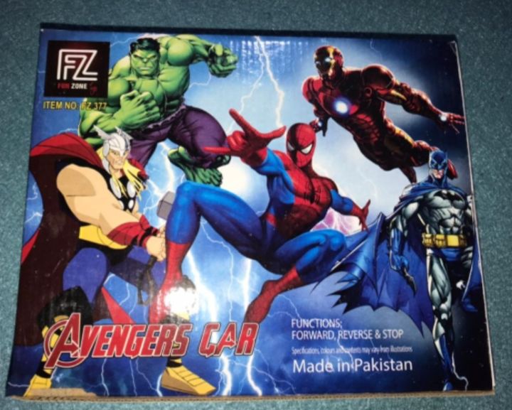 rc avengers hero car for kids, avengers car, Avengers theme car