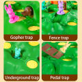 New Rabbit Trap Funny Bunny Rabbit Cross Country Puzzle Board Game Kids Toys Family Games Venturing. 