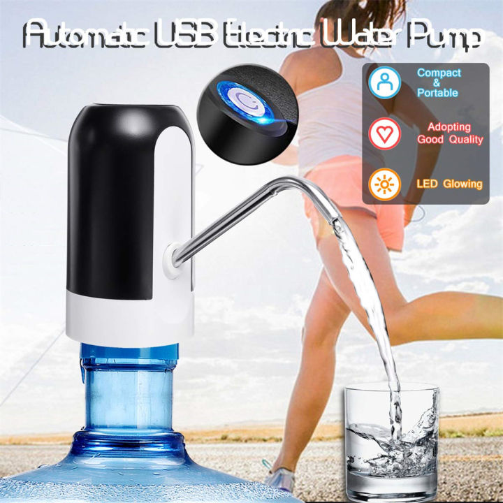 Usb Charge Portable Water Dispenser Electric Pump For 5 Gallon Bottle ...