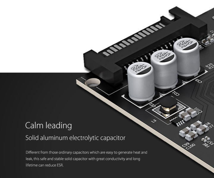ORICO%20SuperSpeed%207%20Port%20USB%203.0%20PCI-E%20Express%20Card%20with%20a%2015pin%20SATA%20Power%20Connector%20PCIE%20Adapt%20-%20Image%205