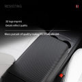 For Tesla Model Y Juniper 2025 Model 3 Highland Carbon Fiber ABS Case Center Console Arm Rest Lid Central Armrest Box Pad Cover.