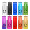 Colorful USB 3.0 Flash Drive 64GB Rotatable Pen Drive 32GB Key Chain Black Memory Stick Creative Business  Blue Red Purple. 