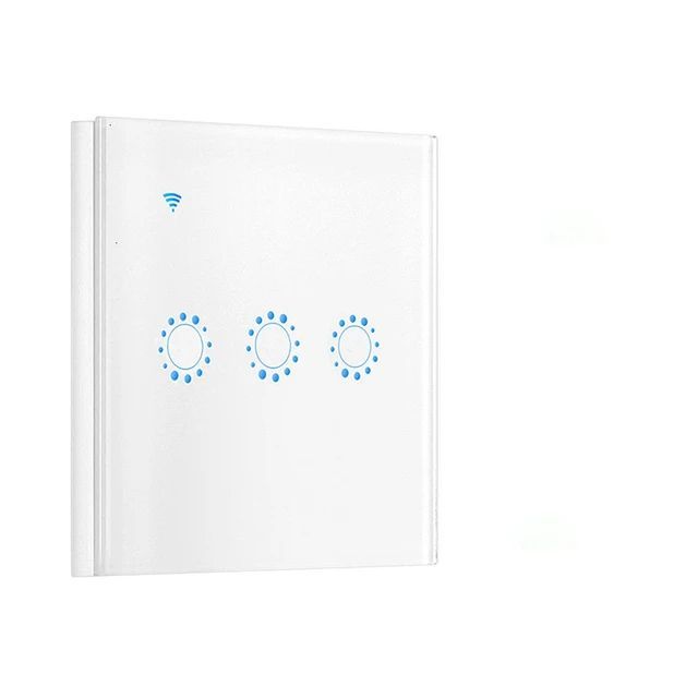3 gang smart wifi touch switch