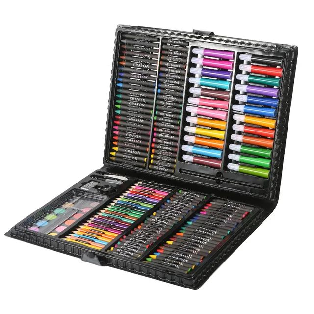 168/150%20pcs%20colouring%20kit,%20Painting%20&%20Drawing%20Art%20Box%20consits%20Oil%20pastels,%20Crayons,%20%20Pencil%20colours%20,%20Markers%20,water%20colours,%20paper%20pins%20,%20sharpner%20etc%20kids%20multifunctional%20box%20set%20creative%20school%20gift%20stationery%20-%20Image%206
