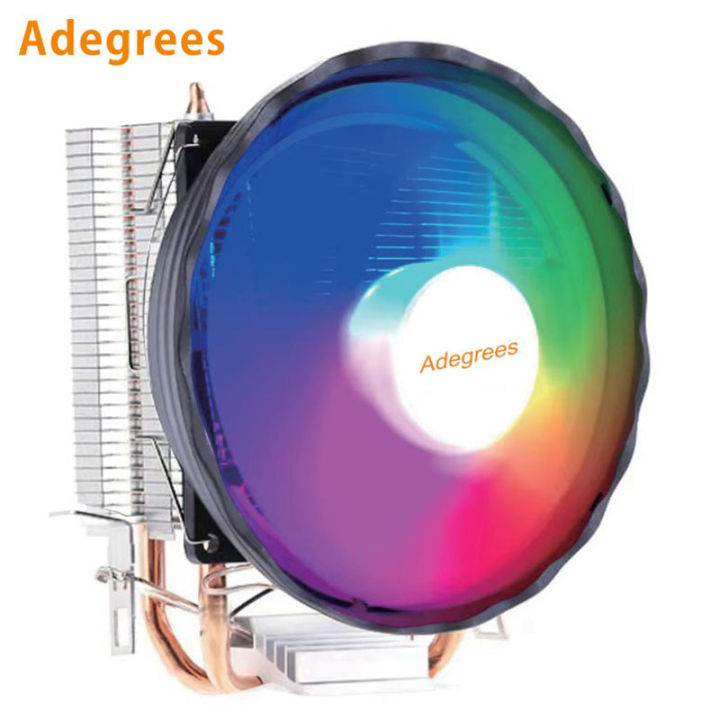 120MM X99 CPU Air Cooler 2 Heatpipes Processor CPU Fan 4PIN PWM for ...