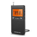 Portable Weather Radio FM AM NOAA Emergency Pocket Radio With Weather Warning Alarm Clock Auto-Search Channels Mini Hand Radio. 