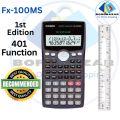 Fx 100MS Calculator - Fx 100 ms sceintific calculator 1st edition - solar and Battery - Black.