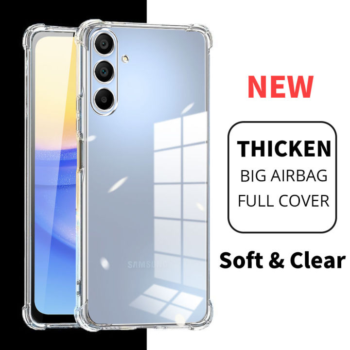 Phone%20Case%20For%20%20A16%204G%205G%20A165F%20A166B%20Case%20Shockproof%20Airbag%20Clear%20Soft%20Silicone%20Back%20Cover%20For%20%20%20A16%20Funda%20-%20Image%205