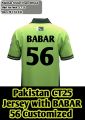 Pakistan Champions Trophy 2025 Jersey – Custom BABAR 56 Printed on Back | Limited Edition Cricket Kit | Green & Black Pakistan CT25 jersey | Breathable Polyester | Comfortable Fit | Cricket Fan Jersey | Personalized Pakistan Team Shirt. 